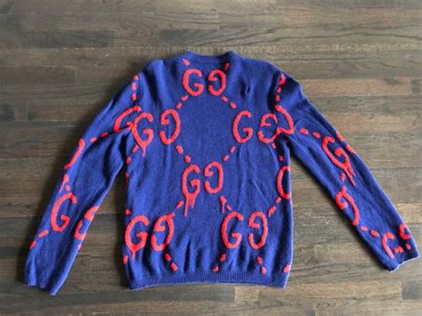 gucci ghost crewneck|gucci ghost.